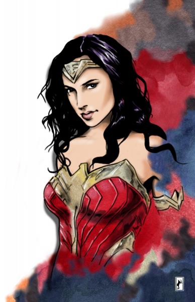 Limited Edition Wonder Woman Print picture