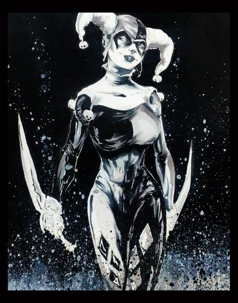 Dark Harley Print picture