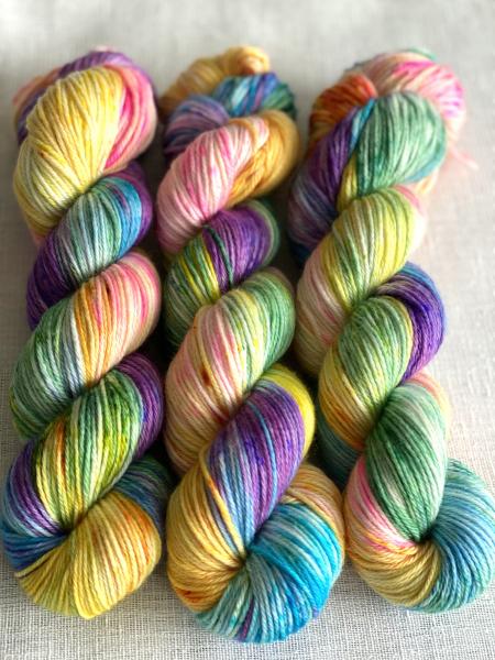 Special Colorway for SVFF:  Macaron Speckled Dye to Order