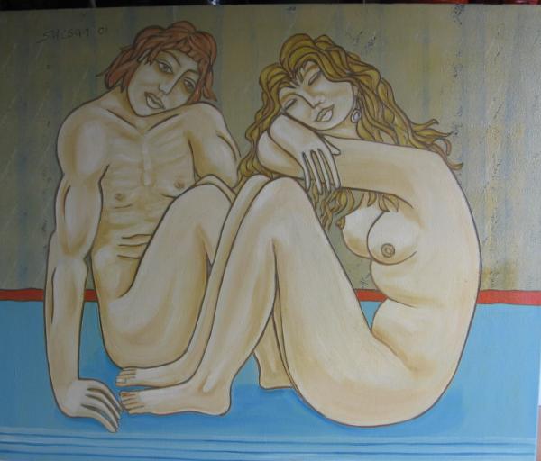 Artwork - Nues sur la plage picture