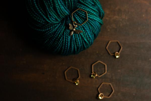 Honeybee Stitch Markers picture