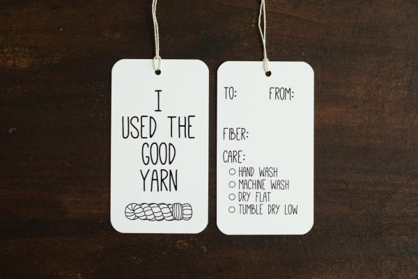 The Good Yarn Gift Tags picture