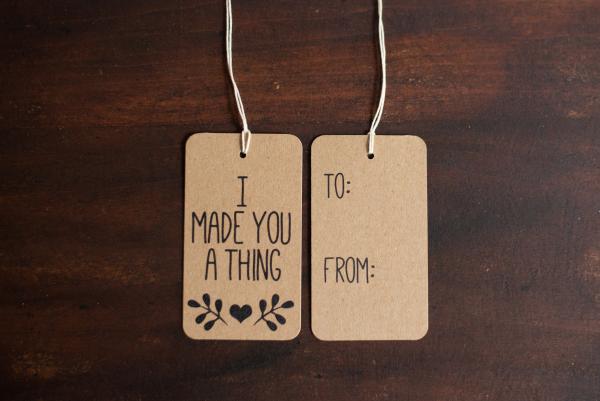 Made You a Thing Gift Tags picture