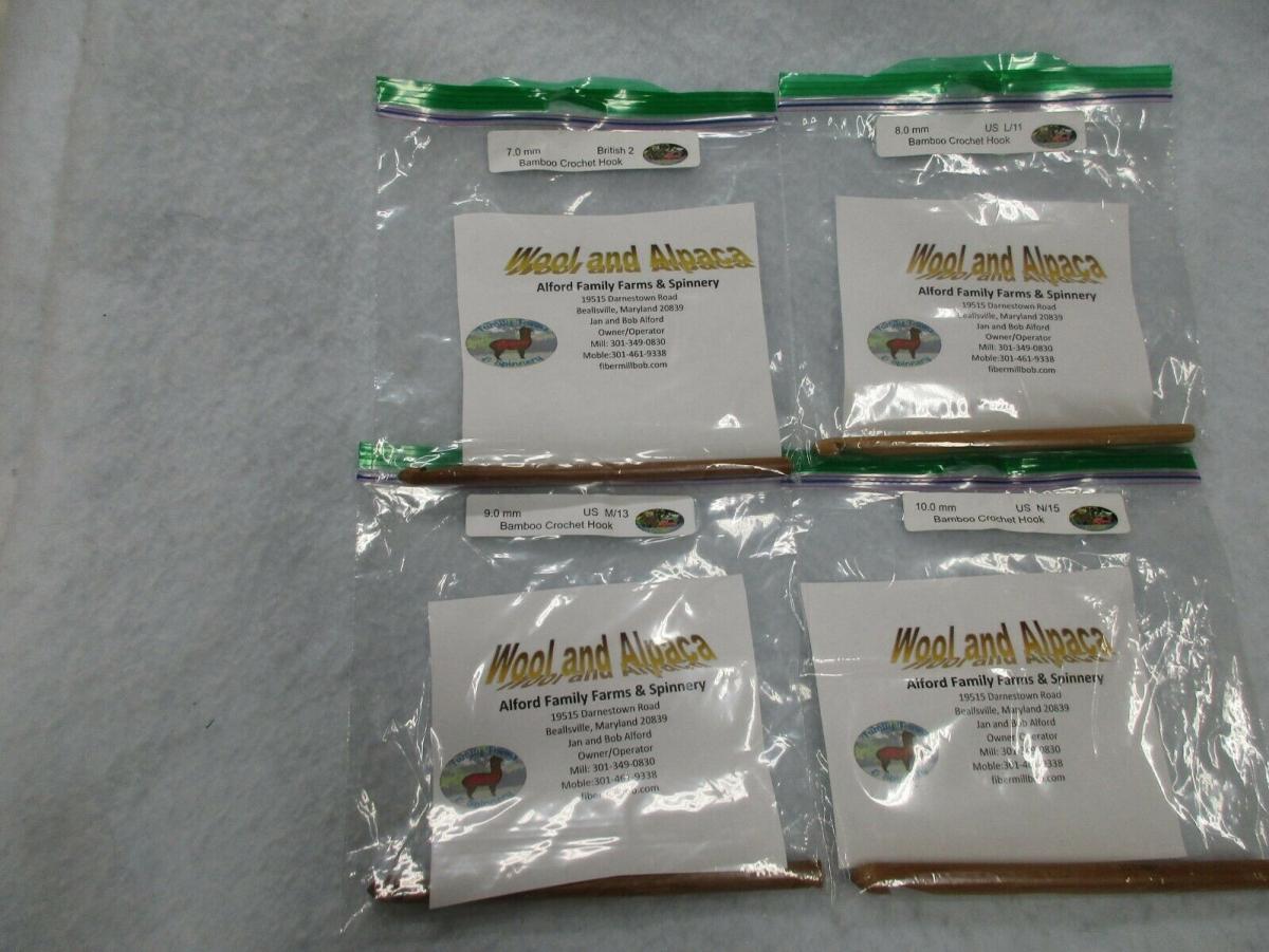 Bamboo Crochet hooks picture