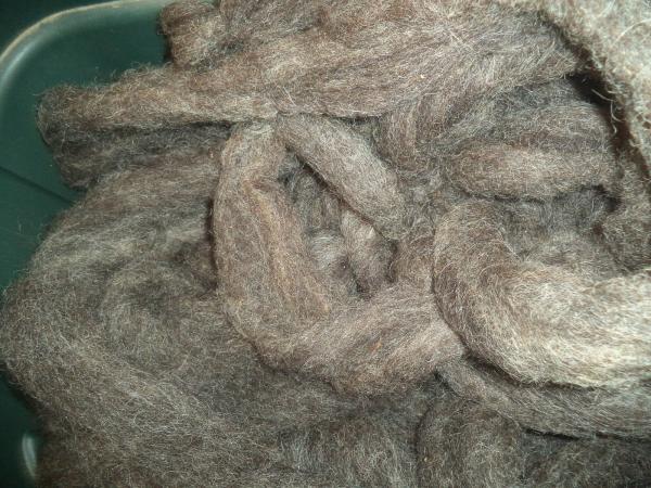 Dark Gray Shetland Roving picture