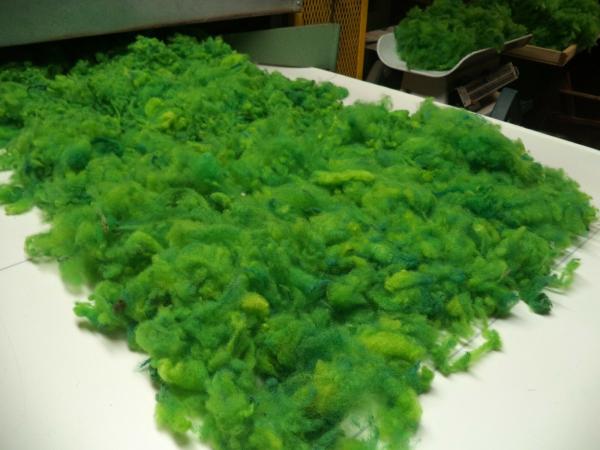 Emerald Green - Hand-dyed Texel Wool Roving Felt Spin Knit Craft! - 4 oz bags picture