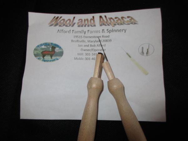 Felting Tools kit with Wool fiber picture