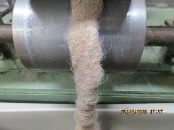 Alpaca Roving Light Tan from Huacaya Alpaca - Joy Free Shipping picture