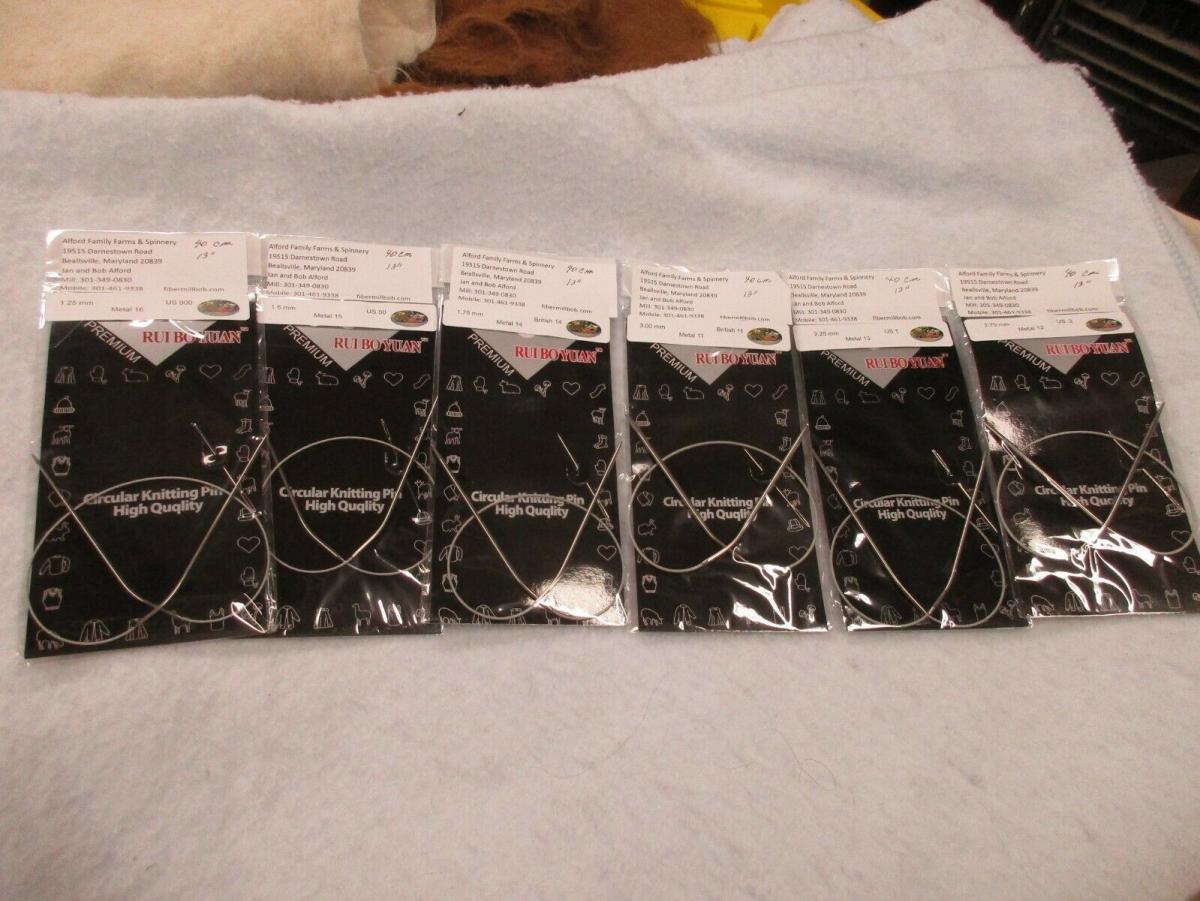 Stainless Steel Circular Knitting Needles(40cm/13in) picture