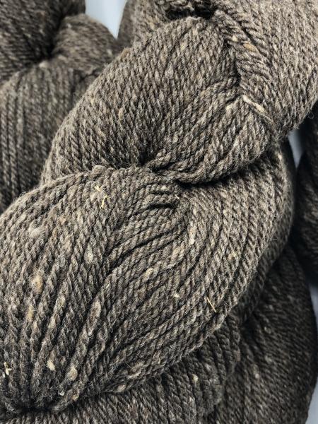 Merino worsted weight yarn - milk chocolate picture