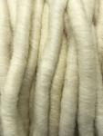 Rug yarn - Romney wool - natural white/cream