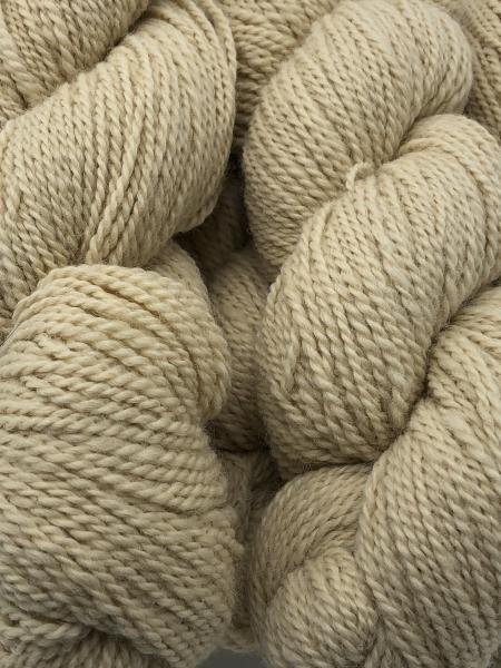 Alpaca Merino blend sport weight yarn - cream picture