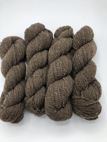 Merino wool DK yarn - milk chocolate picture