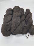 Merino alpaca blend DK weight yarn - dark chocolate
