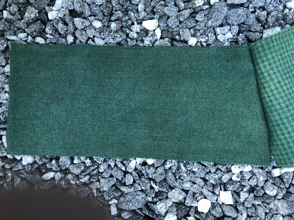 Wool bundle green picture