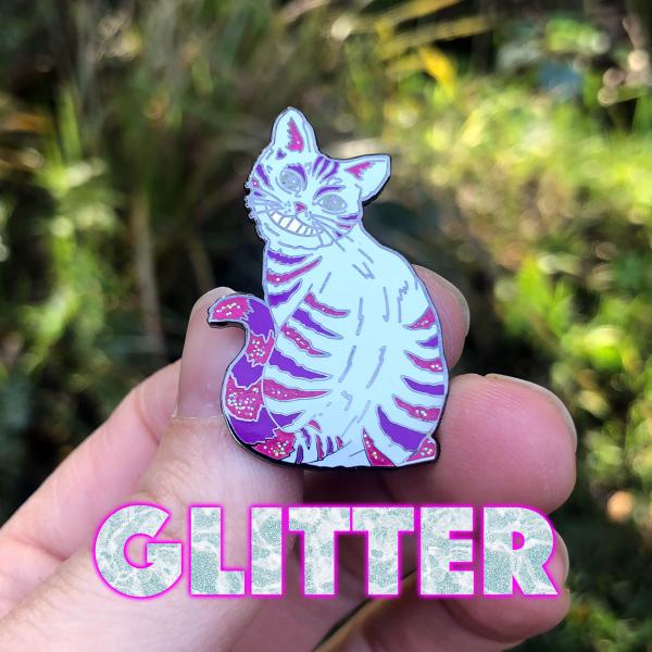 Cheshire Cat - Enamel Pin picture