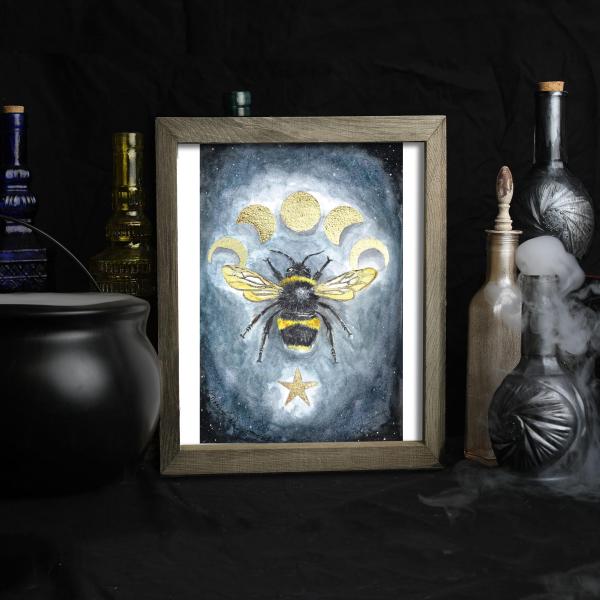Moon Phase Honey Bee picture