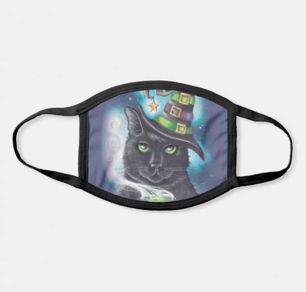 Georgette the Witch Cat - Facemask