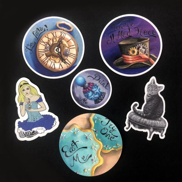 Alice in Wonderland Sticker Set picture