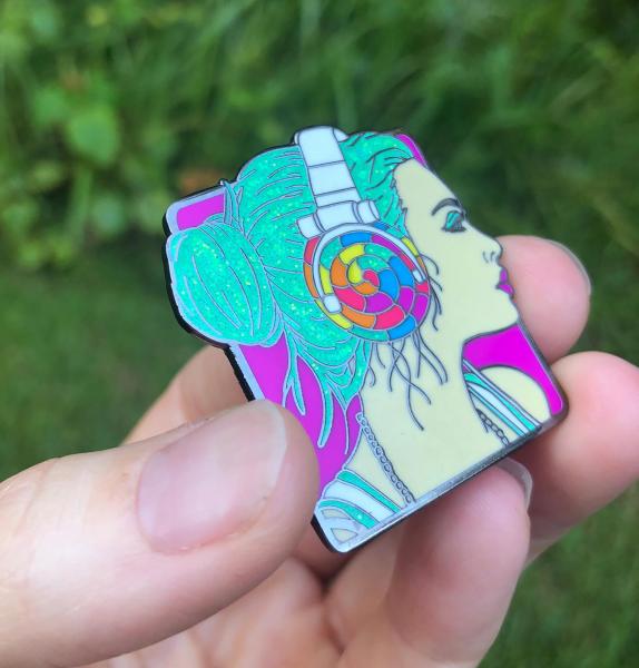 Candy Rocker - Enamel Pin picture