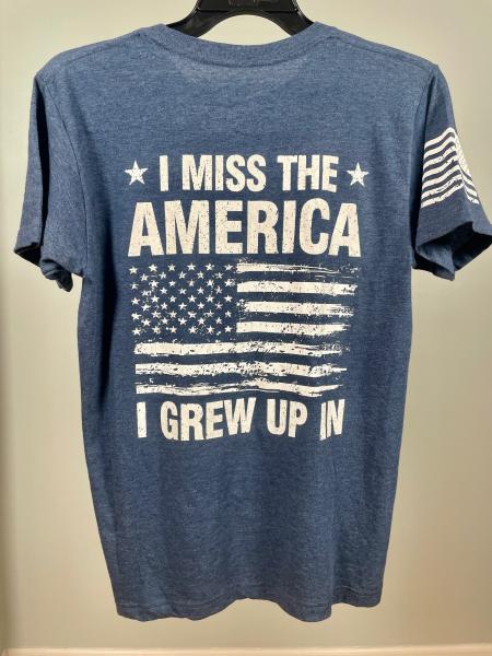 I Miss The America I Grew Up In Navy T-Shirt