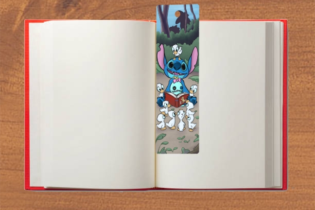 Stitch Reading Bookmark picture