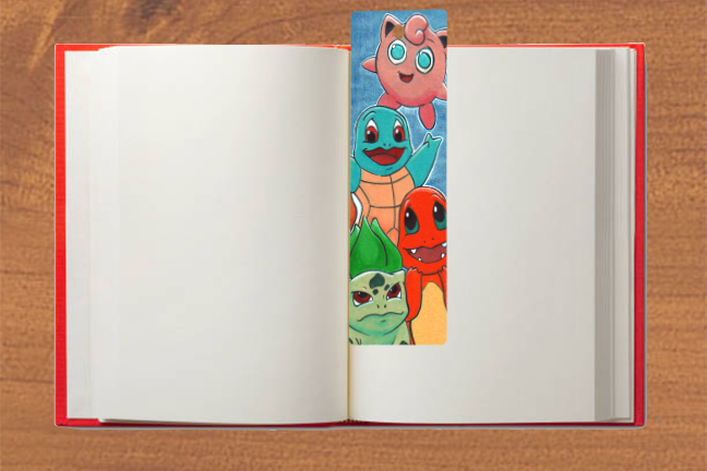 Pokemon Bookmark