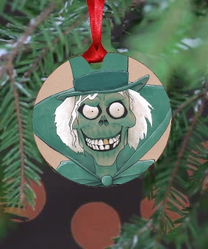 Hatbox Ghost Ornament picture