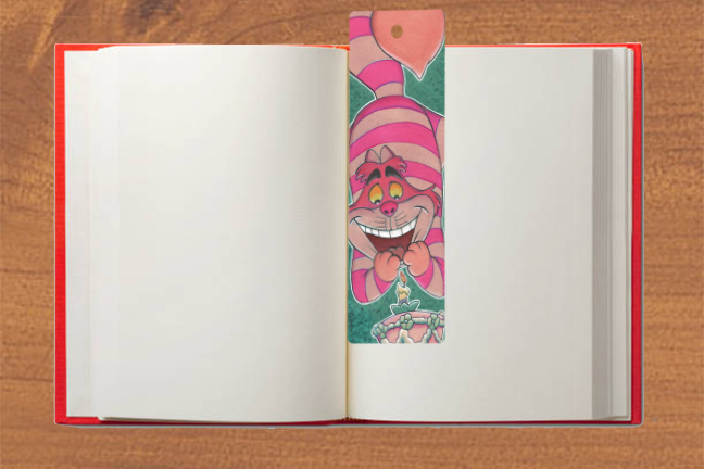 Cheshire Cat Bookmark picture