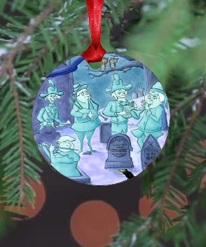 Haunted Mansion Band Ornament