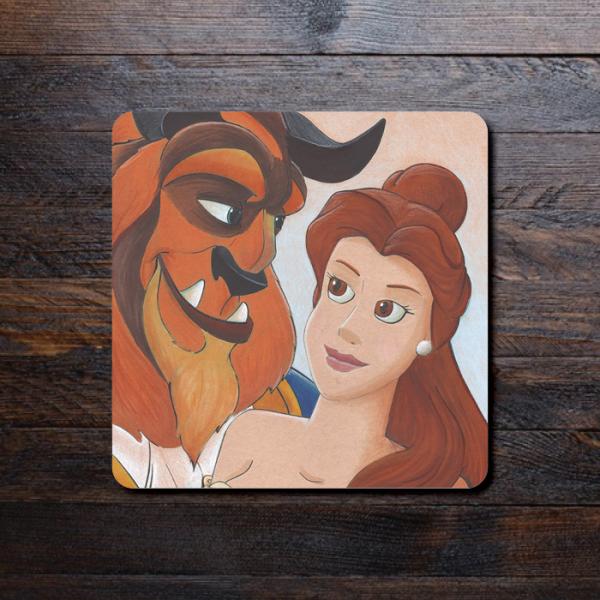 Belle and Beast Coaster