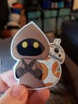 Jawa and BB-8 Sticker