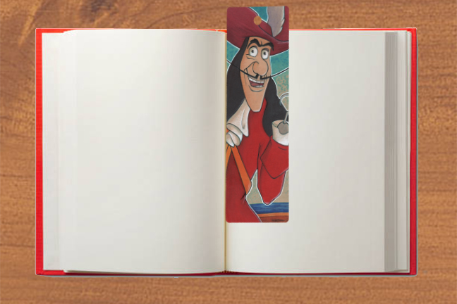 Captain Hook Bookmark