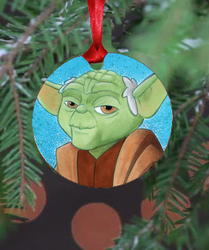 Yoda Ornament picture