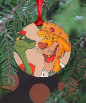 PJ and Hiss Ornament picture