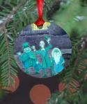 Hitchhiking Ghosts Ornament