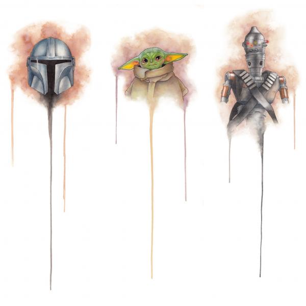 The Mandalorian Triptych