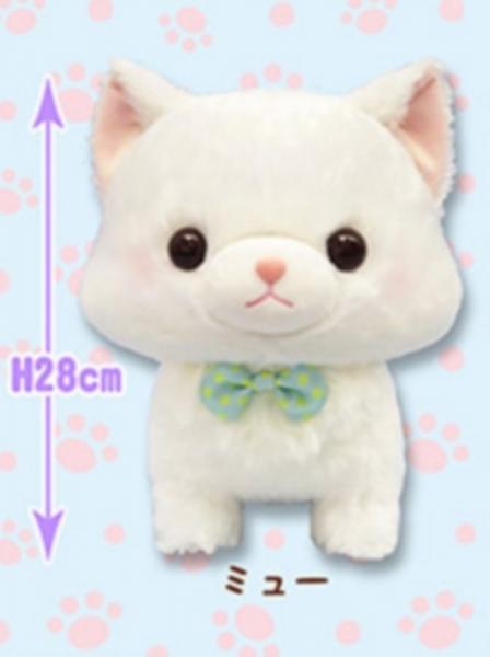 Fuwaneko Mew-Chan Walk Big Plushie 11" picture