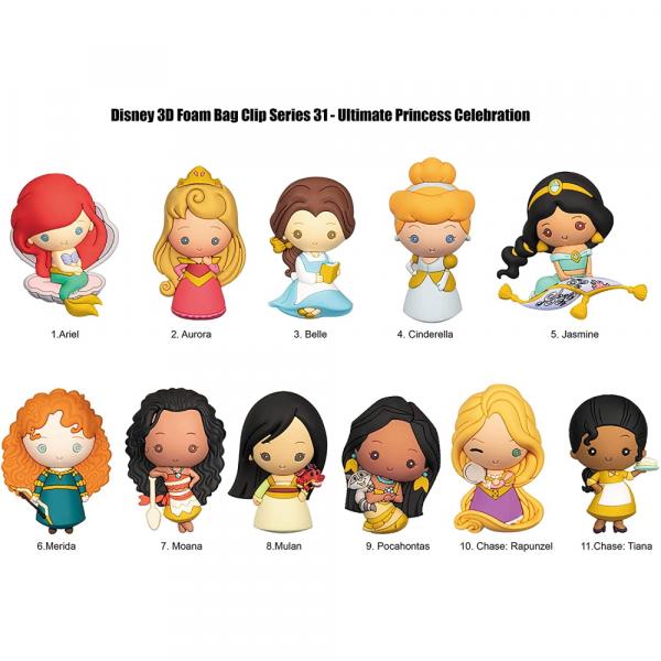 Disney Ultimate Princess S31 Bag Clip Mystery Pack picture