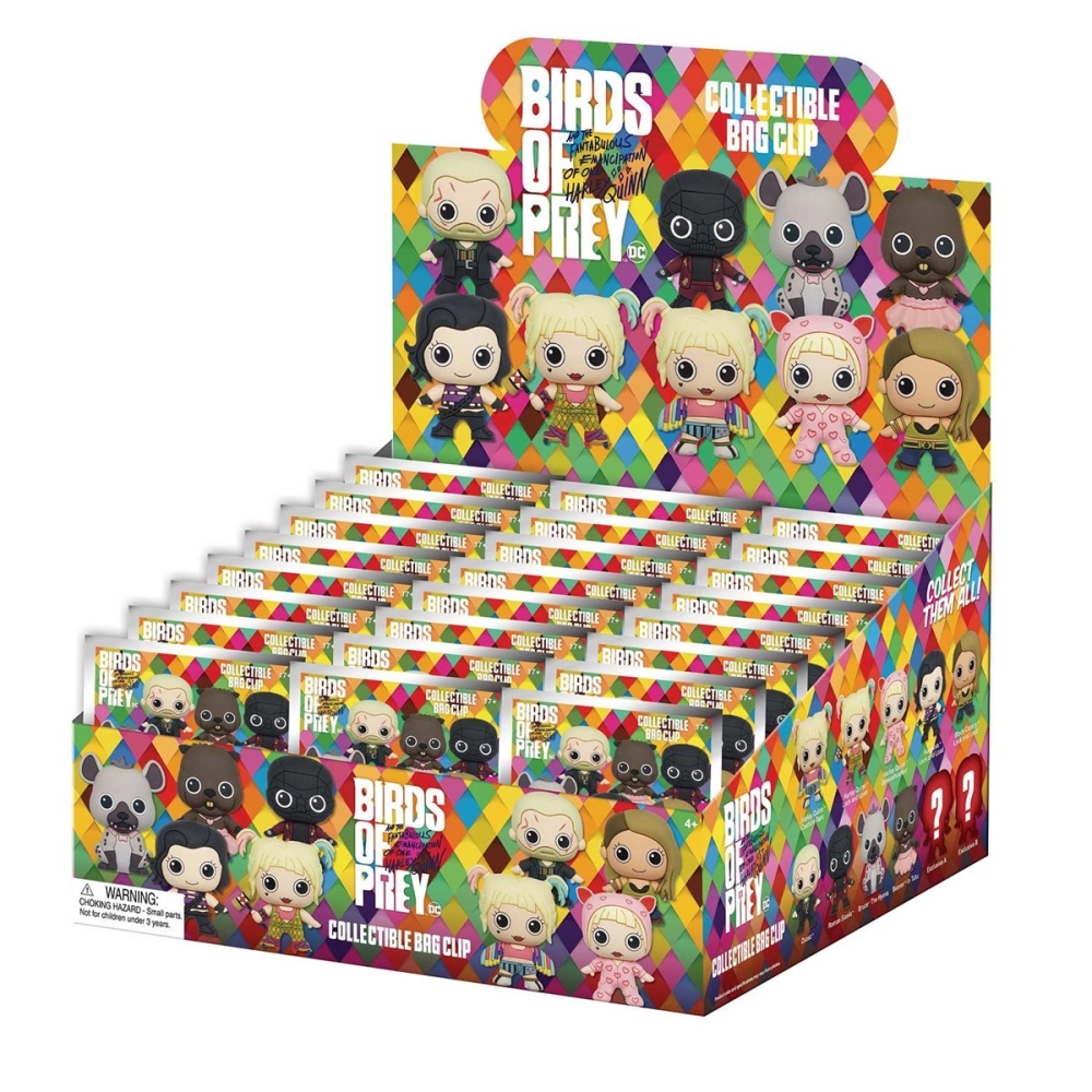 DC Comics Birds of Prey Figural Key Chain Mystery Pack picture