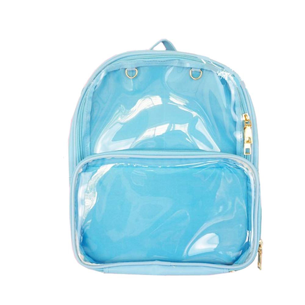 Ita Bag with Plushie Pocket /  Clear Backpack picture