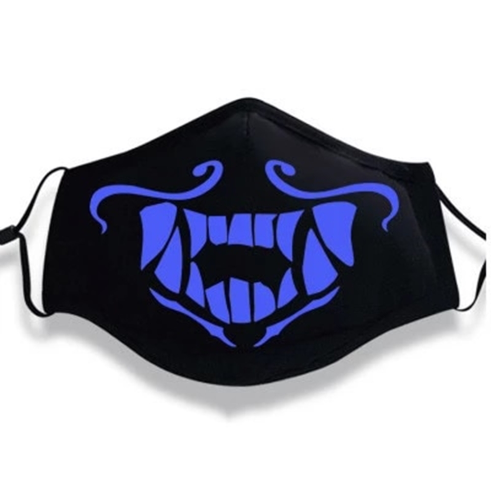 Mask with Filter (LOL K/DA Akali Neon Look) Anime Expression picture