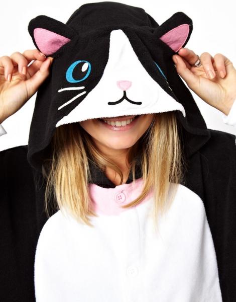 Kigurumi Adult Size -Black Cat picture