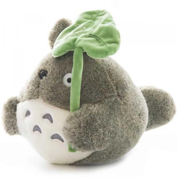Totoro with Lotus Leaf 10" Plush picture