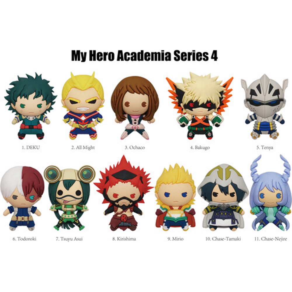 My Hero Academia Series 4 Bag Clip Mystery Pack picture