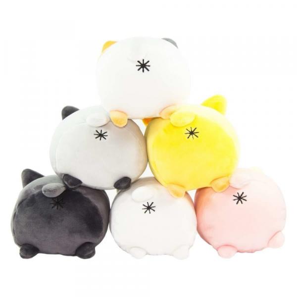 Mochi Koro-Nyan Cat Plush Black picture