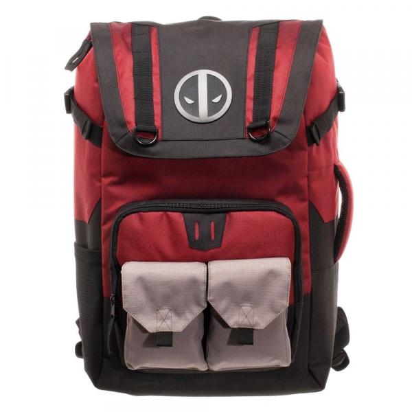 Marvel Deadpool Black/Red Backpack