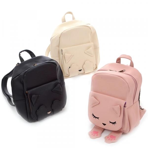 Pooh-Chan Peek-a-Boo Mini Backpack - Black picture