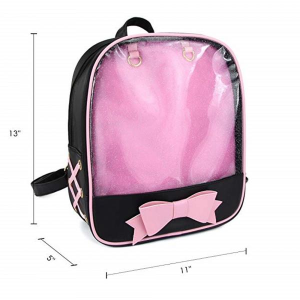 Ita Bag Clear Backpack with Bow  - JAPAN EXCLUSIVE picture
