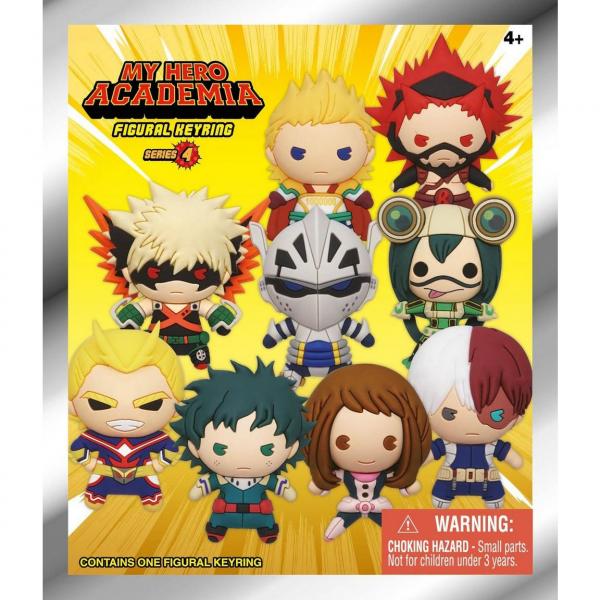 My Hero Academia Series 4 Bag Clip Mystery Pack